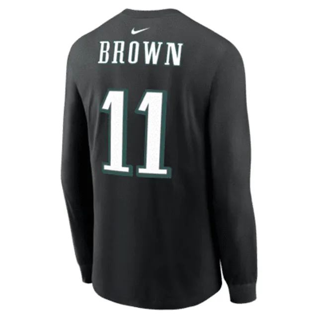 Nike NFL Philadelphia Eagles Super Bowl LVII (A.J. Brown) Men's Long-Sleeve  T-Shirt. Nike.com