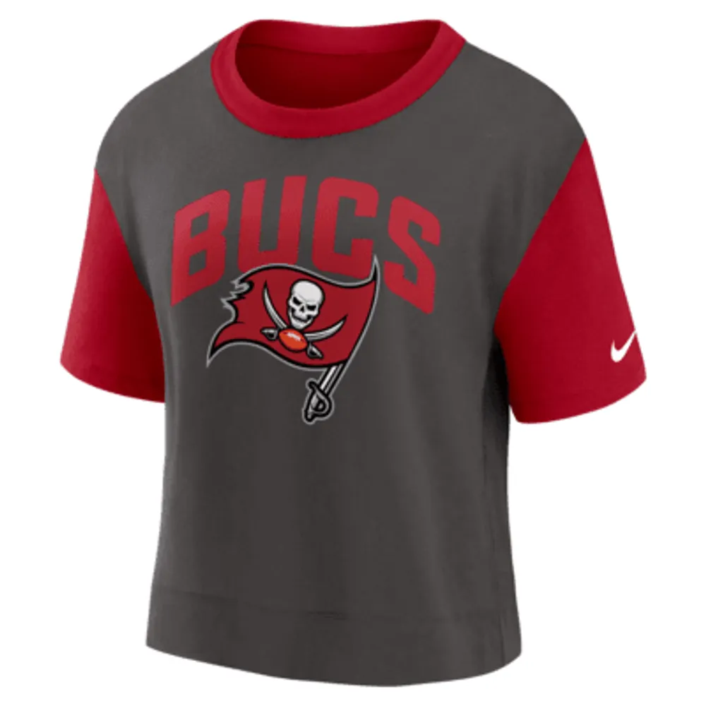 Nike Fashion (NFL Washington Commanders) Women's High-Hip T-Shirt.