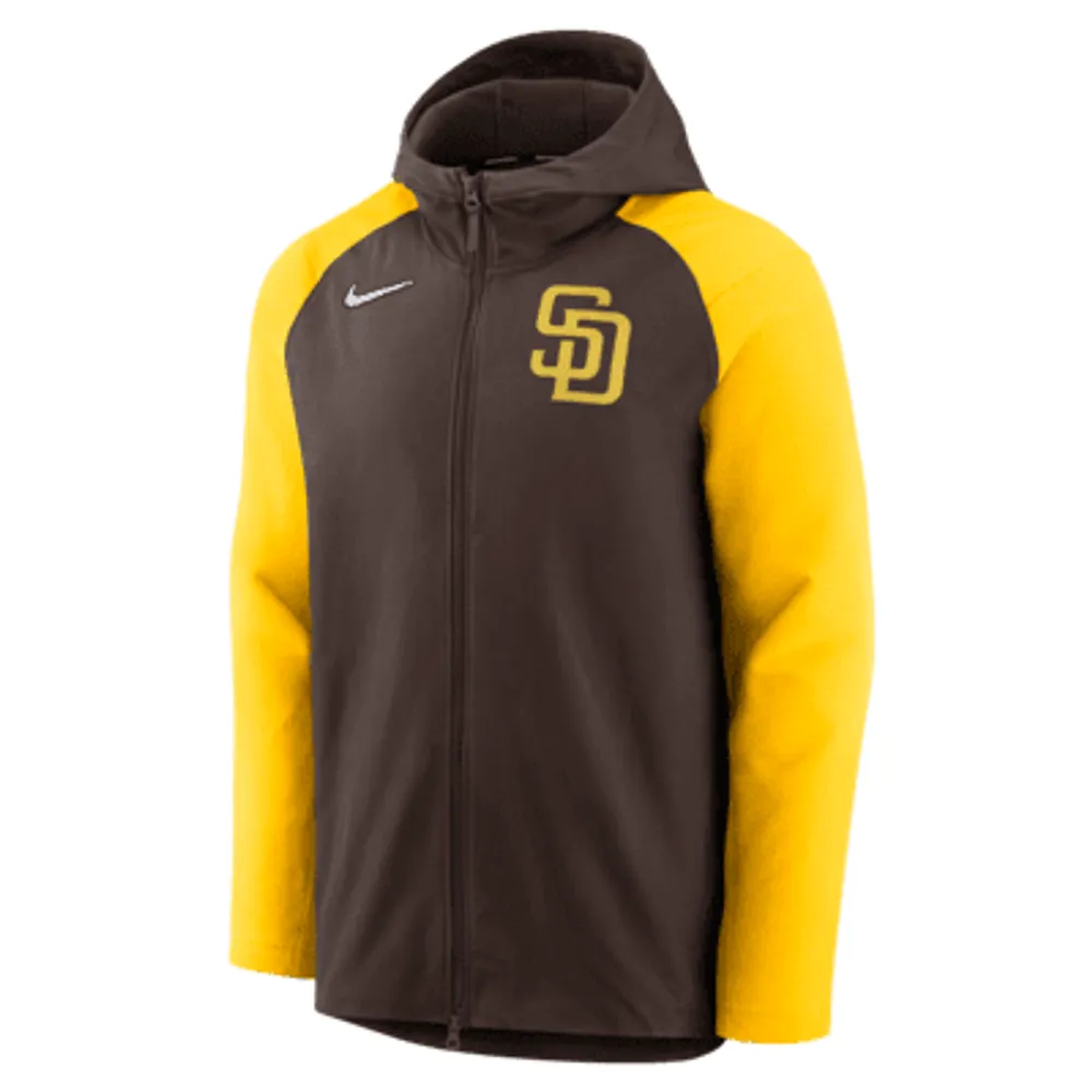 Nike Therma Player (MLB San Diego Padres) Men's Full-Zip Jacket.