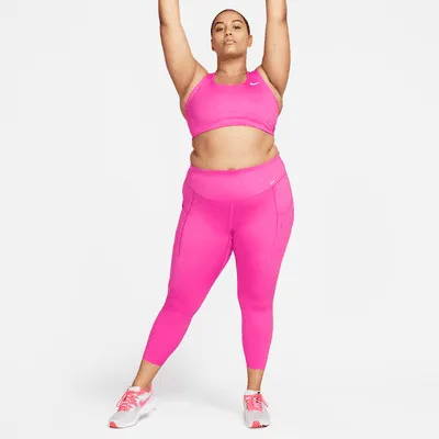 Nike Go Women's Firm-Support High-Waisted 7/8 Leggings with Pockets (Plus Size). Nike.com