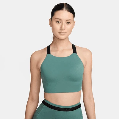 Nike Swim Hydralock Fusion Women's High-Neck Midkini Top. Nike.com