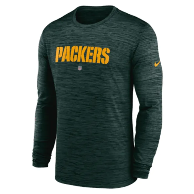 Men's Green Bay Packers Crew Neck Long Sleeve T-Shirt by NFL at Fleet Farm