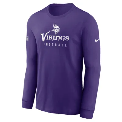 Minnesota Vikings Nike Legend Shirt NFL Sideline Gear Mens Small for sale  online