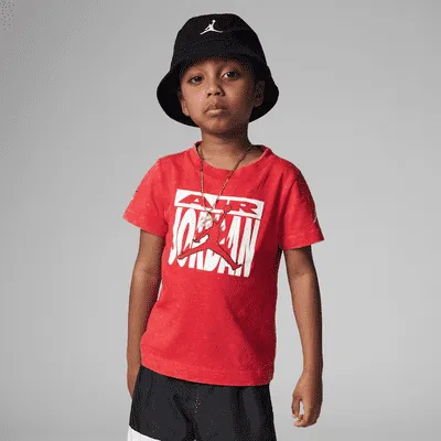 Air Jordan 3 Fire Throwback Tee Little Kids' T-Shirt. Nike.com