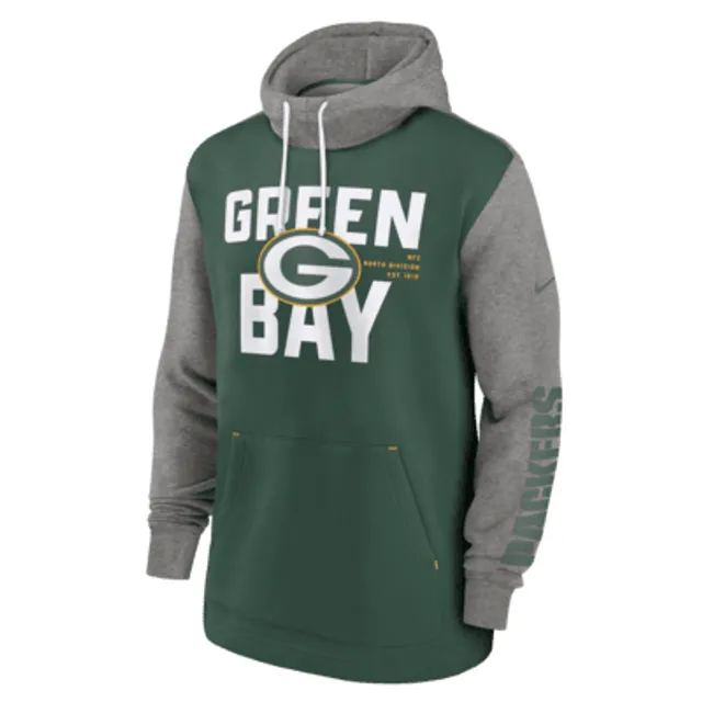 Nike Color Block Team Name (NFL Green Bay Packers) Men's T-Shirt