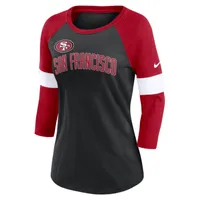 Nike Pride (NFL San Francisco 49ers) Women's 3/4-Sleeve T-Shirt. Nike.com