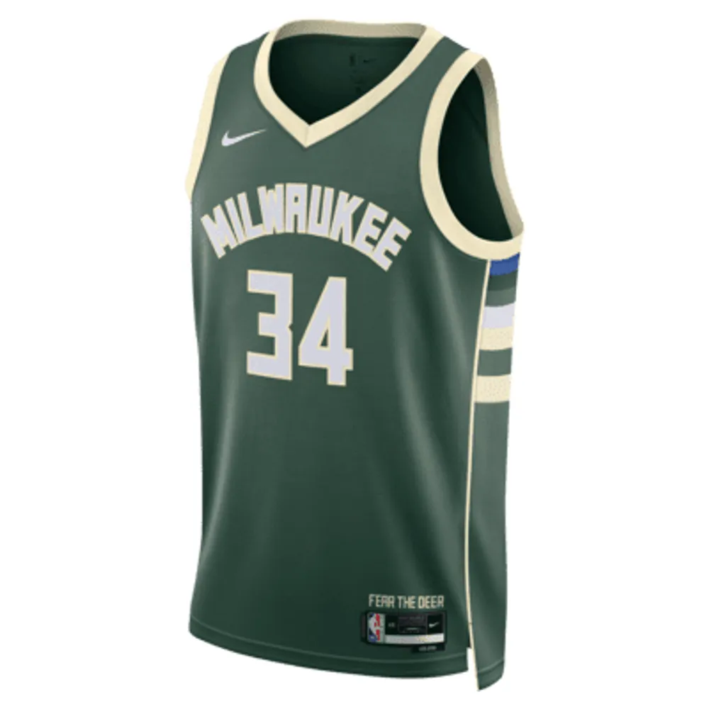 Nike Men's 2022-23 City Edition Milwaukee Bucks Giannis