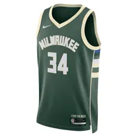 Milwaukee Bucks Icon Edition 2022/23 Nike Dri-FIT NBA Swingman Jersey. Nike.com