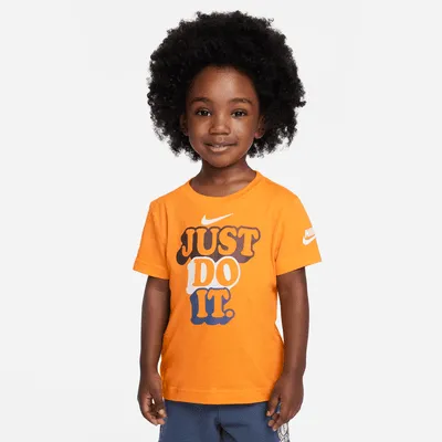Nike "Just Do It" Camp Tee Little Kids' T-Shirt. Nike.com