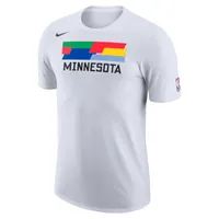 Minnesota Timberwolves City Edition Men's Nike NBA Logo T-Shirt. Nike.com