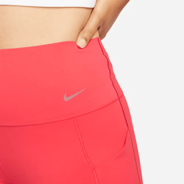 Universa high-rise leggings in orange - Nike