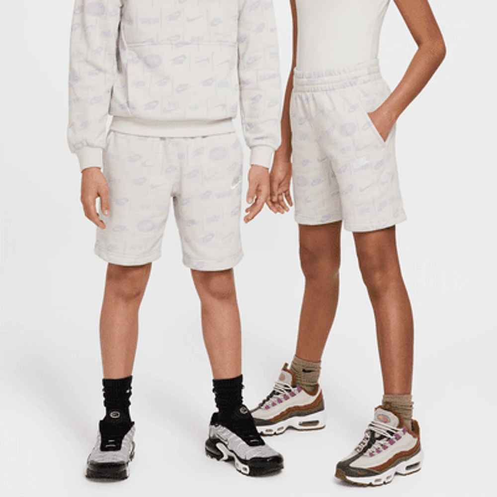 Nike Sportswear Club Big Kids' French Terry Shorts. Nike.com