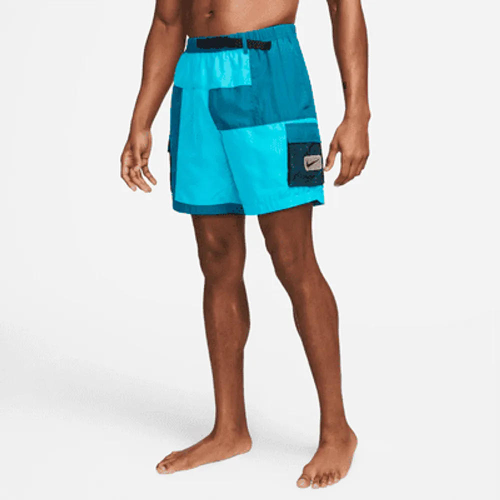 Nike Men's 7" Cargo Swim Volley Shorts. Nike.com