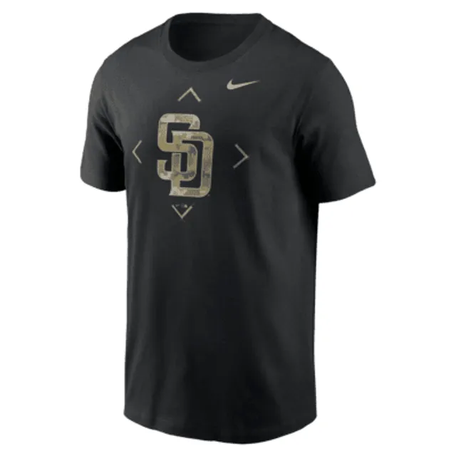 San Diego Padres Polo Mens 2XL Blue Gold MLB Baseball Drifit Nike