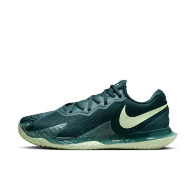 Nike men's zoom cage 3 tennis shoes white and obsidian Clearance