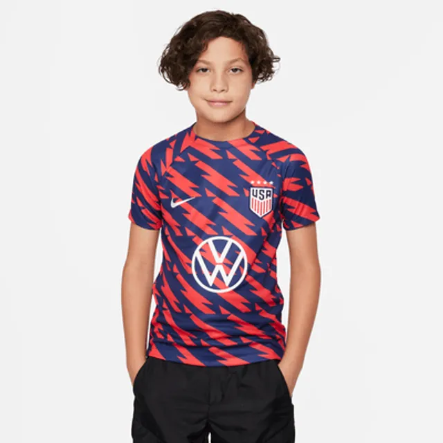 FC Barcelona Academy Pro Third Big Kids' Nike Dri-Fit Soccer Pre-Match Top