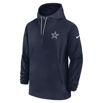 Nike Men's Sideline Coach (NFL Dallas Cowboys) Short-Sleeve Jacket in White, Size: Medium | 00M410A7RD-0BM