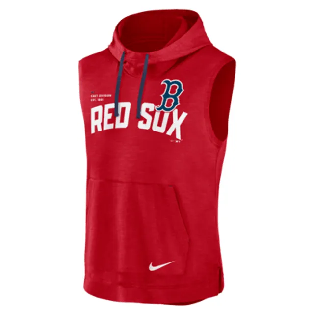 Nike Athletic (MLB Atlanta Braves) Men's Sleeveless Pullover Hoodie.