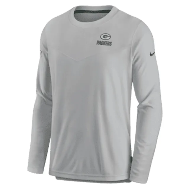 Chicago Bears Nike Dri-Fit Cotton Long Sleeve Raglan T-Shirt - Mens