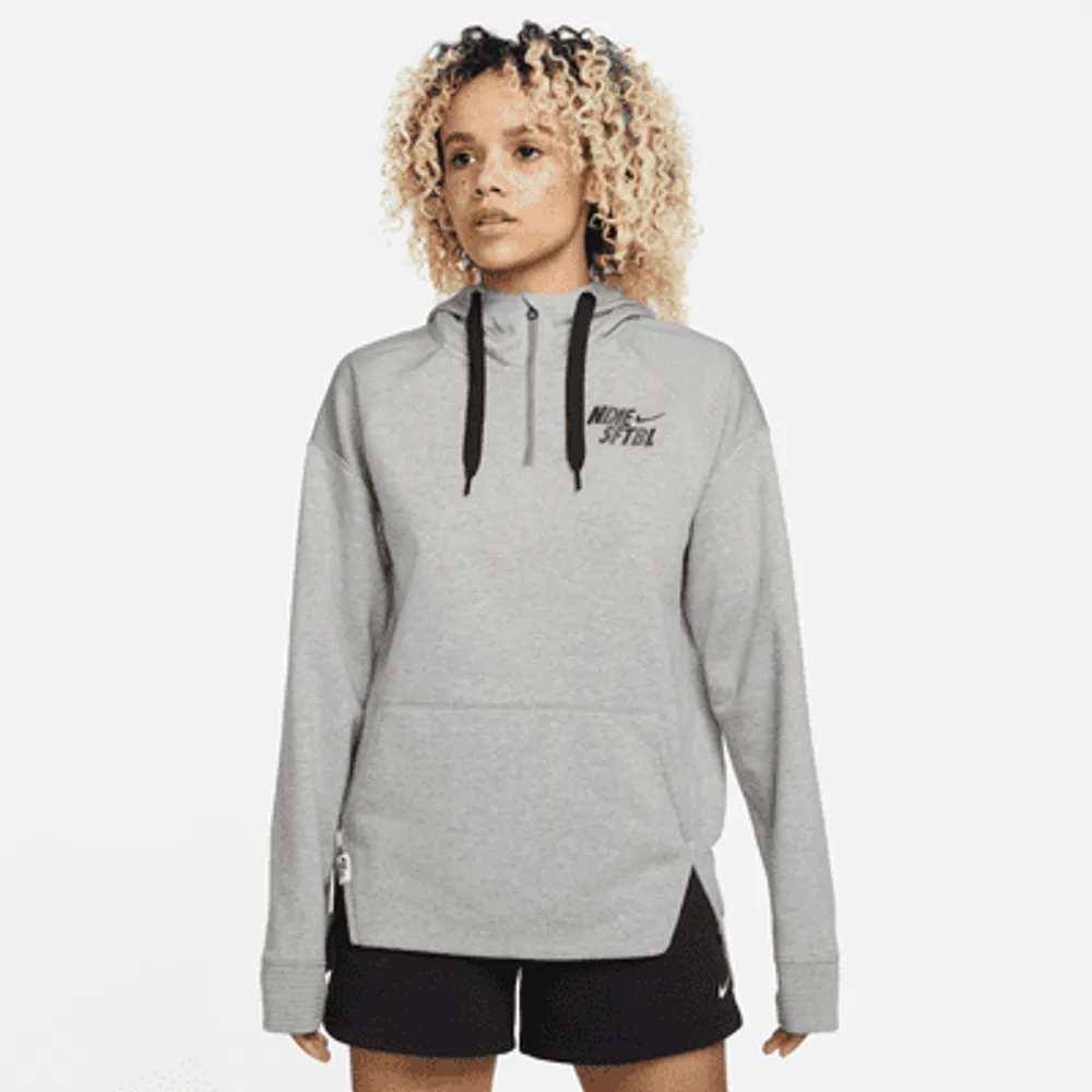 Nike Men's Tampa Bay Rays Quarter-Zip Hoodie