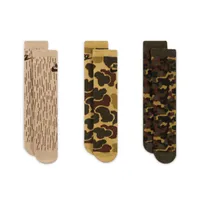 Nike Camo Dri-FIT Crew Socks (3 Pairs) Little Kids' Socks. Nike.com