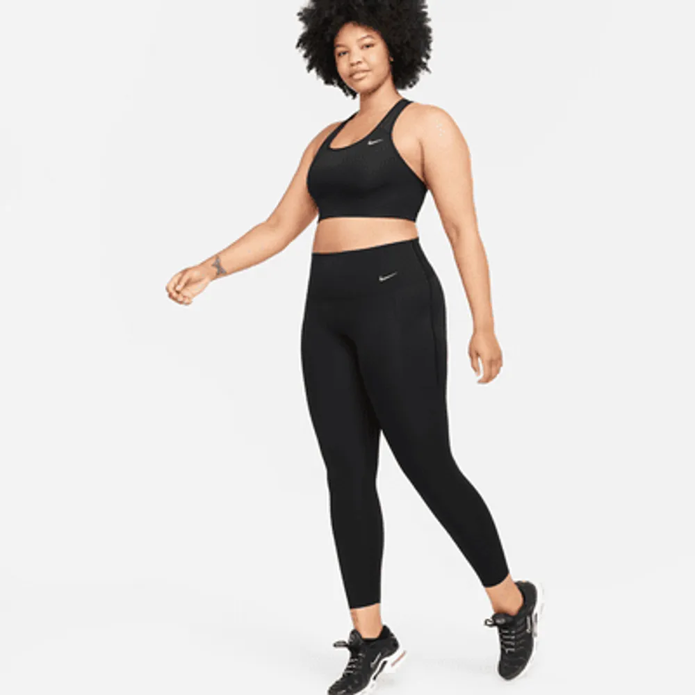 Nike Universa Women's Medium-Support High-Waisted Cropped Leggings with  Pockets.