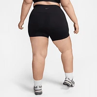 Nike One Women's High-Waisted 5" Biker Shorts (Plus Size). Nike.com