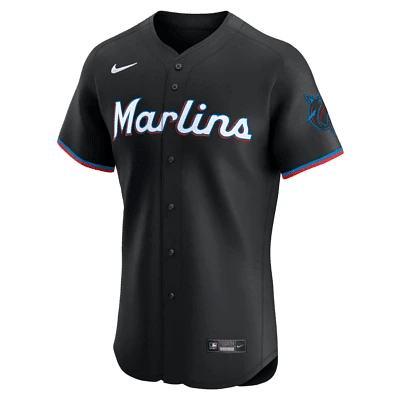 Miami Marlins Men's Nike Dri-FIT ADV MLB Elite Jersey. Nike.com