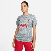 Liverpool FC Women's Nike Dri-FIT Pre-Match Soccer Top. Nike.com