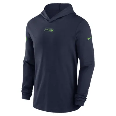 Seattle Seahawks Rewind Club Men’s Nike Men's NFL Pullover Hoodie in Grey, Size: XL | NKDK06GV78-8XD