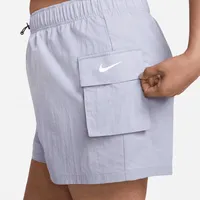 Nike Sportswear Women's Woven High-Rise Shorts (Plus Size). Nike.com