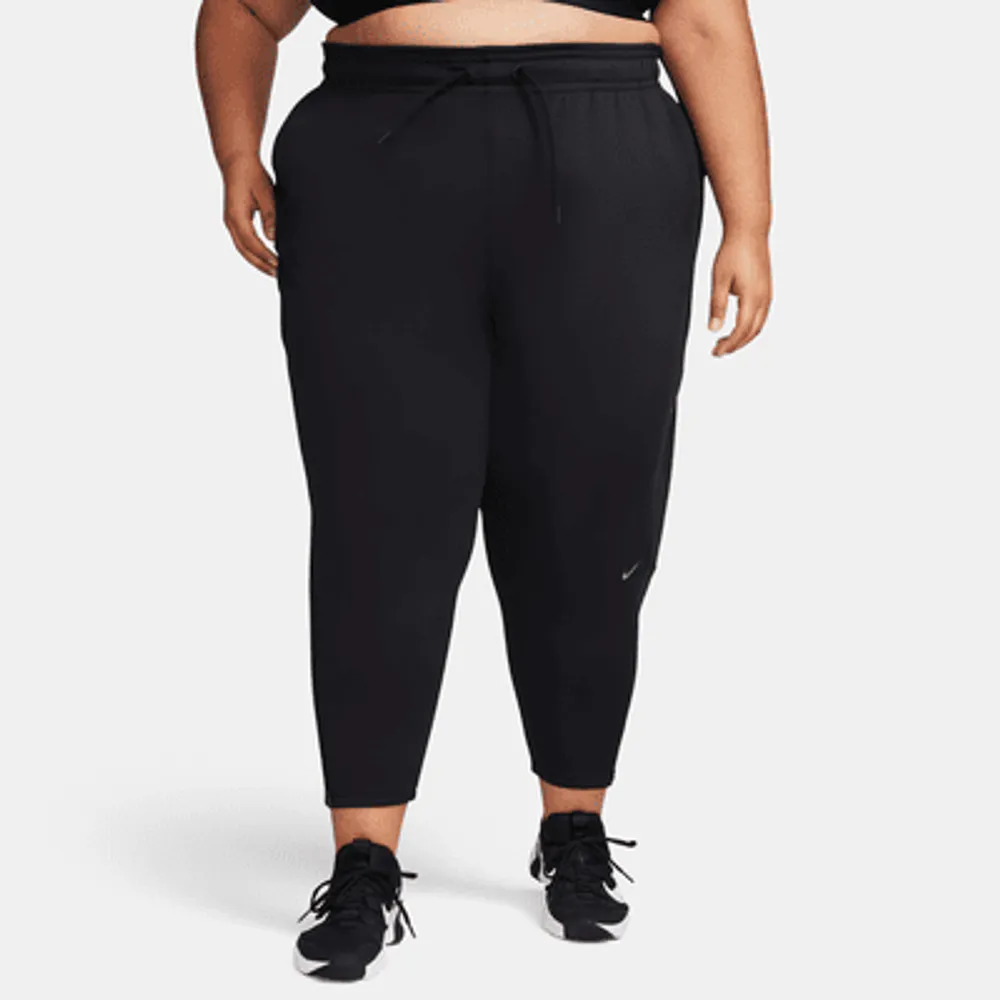 Nike Trainning Dri-FIT Plus Luxe 7/8 jumpsuit in black