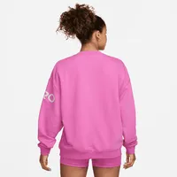 Nike Dri-FIT Get Fit Women's French Terry Graphic Crew-Neck Sweatshirt. Nike.com