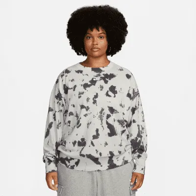 Nike Sportswear Women's Jersey Cloud-Dye Crewneck Top (Plus Size). Nike.com