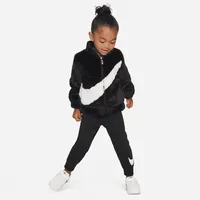 Nike Toddler Swoosh Faux Fur Jacket. Nike.com