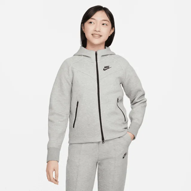 Nike Sportswear Club Fleece Older Kids' (Girls') Oversized Full-Zip Hoodie