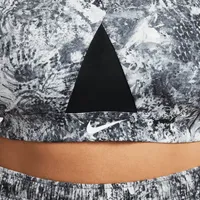 Nike Swoosh Women's Medium-Support 1-Piece Pad Printed Sports Bra (Plus Size). Nike.com