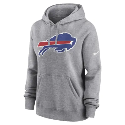Nike Logo Club (NFL Buffalo Bills) Women's Pullover Hoodie. Nike.com
