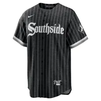 Women's Nike Black/Anthracite Chicago White Sox City Connect Replica Jersey