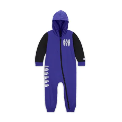 Jordan Baby (12-24M) MVP Hooded Coverall. Nike.com