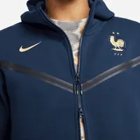 France Men's Nike Full-Zip Tech Fleece Hoodie. Nike.com