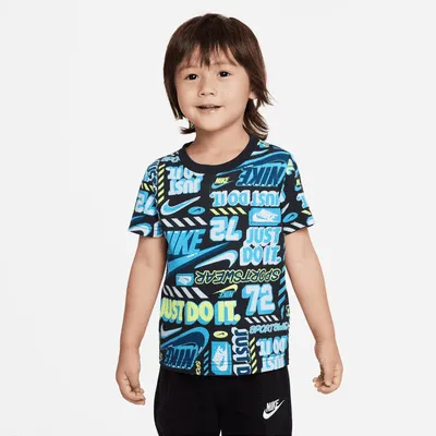 Nike Cool After School Printed Tee Little Kids' T-Shirt. Nike.com