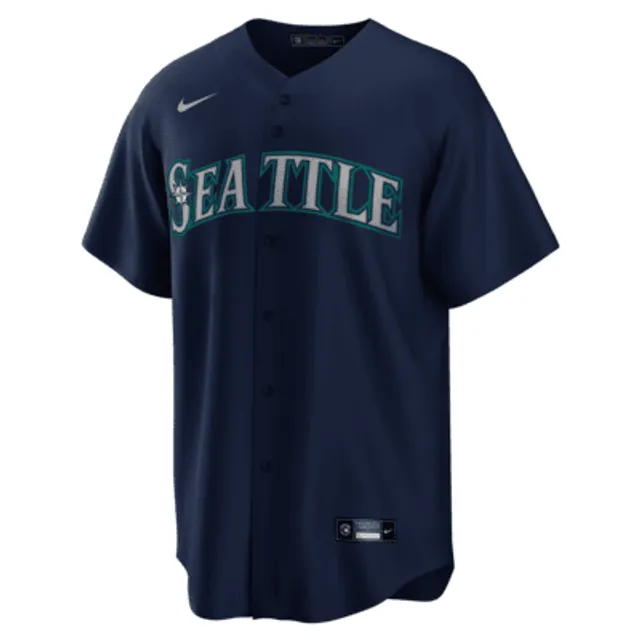 MLB Seattle Mariners (Ken Griffey Jr.) Men's Cooperstown Baseball Jersey.