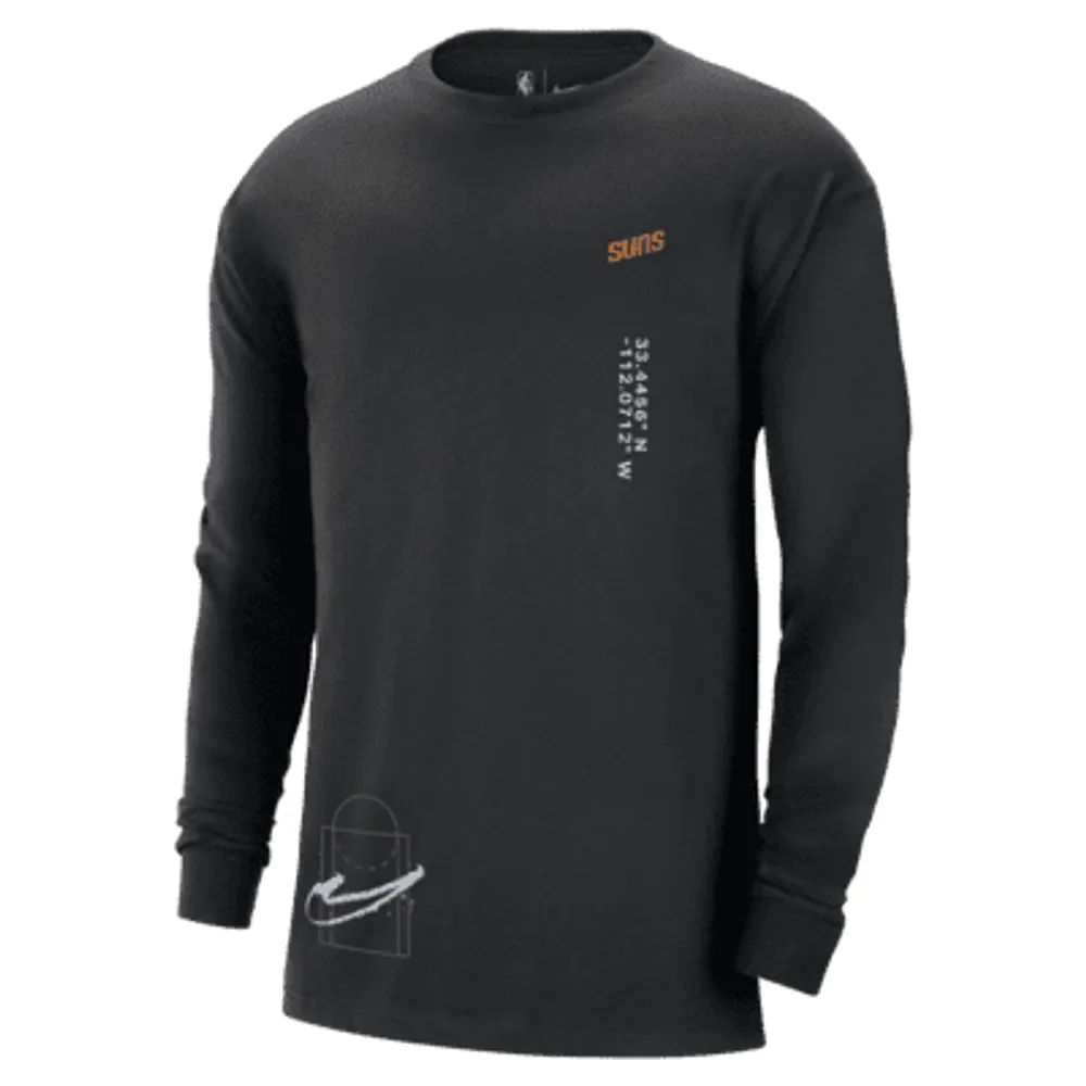 Phoenix Suns Courtside Max90 Men's Nike NBA Long-Sleeve T-Shirt. Nike.com