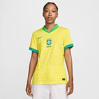 Brazil 2024 Stadium Home Women's Nike Dri-FIT Soccer Replica Jersey. Nike.com