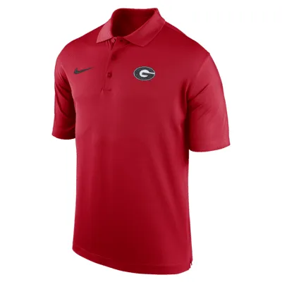 Nike Men's Georgia Bulldogs White Football Coach Dri-Fit UV Long Sleeve T-Shirt, Medium