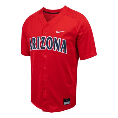 Men's Nike Red Stanford Cardinal Two-Button Replica Baseball Jersey