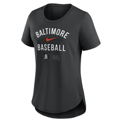 Nike City Connect (MLB Miami Marlins) Women's Mid V-Neck T-Shirt