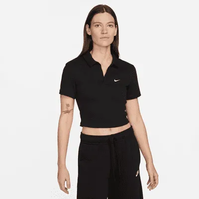 Nike Sportswear Essential Women's Short-Sleeve Polo Top. Nike.com