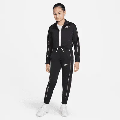 Nike Sportswear Big Kids' (Girls') High-Waisted Tracksuit (Extended Size). Nike.com